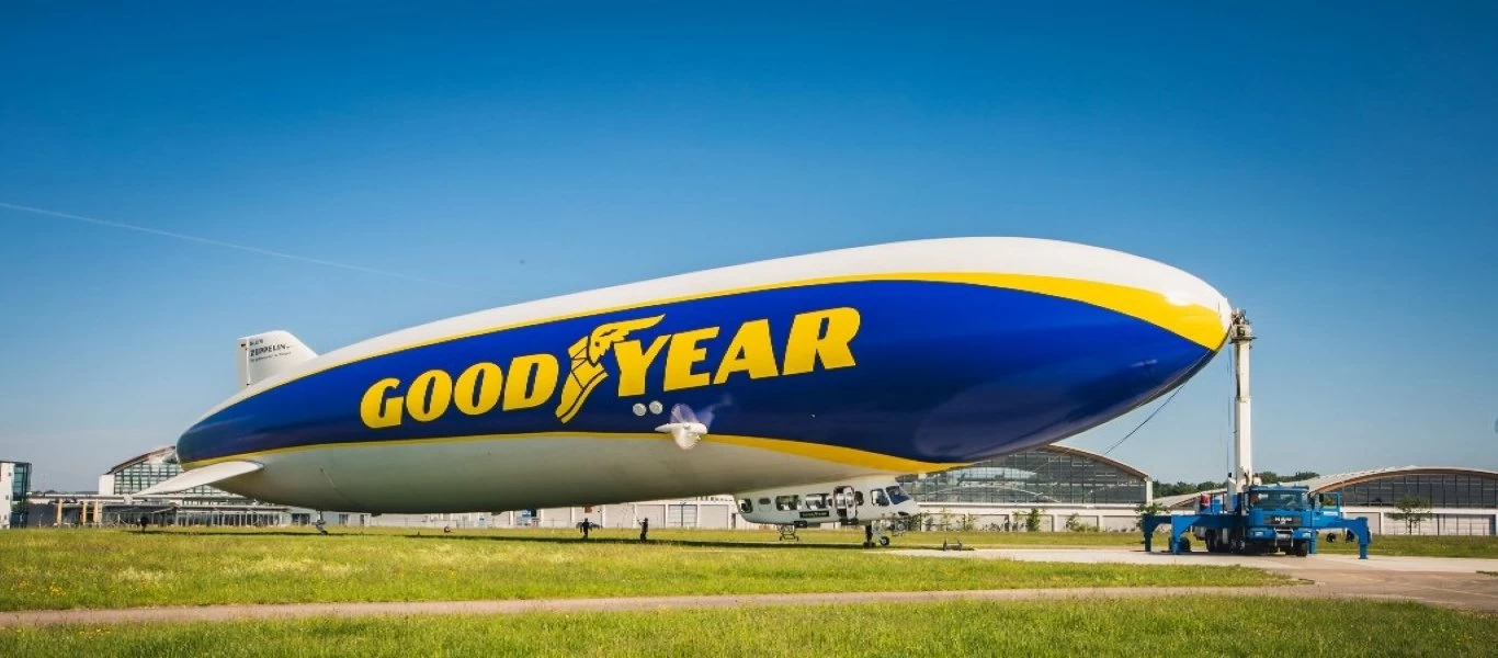 Επιστρέφει στην Ευρώπη το Goodyear Blimp (φώτο)